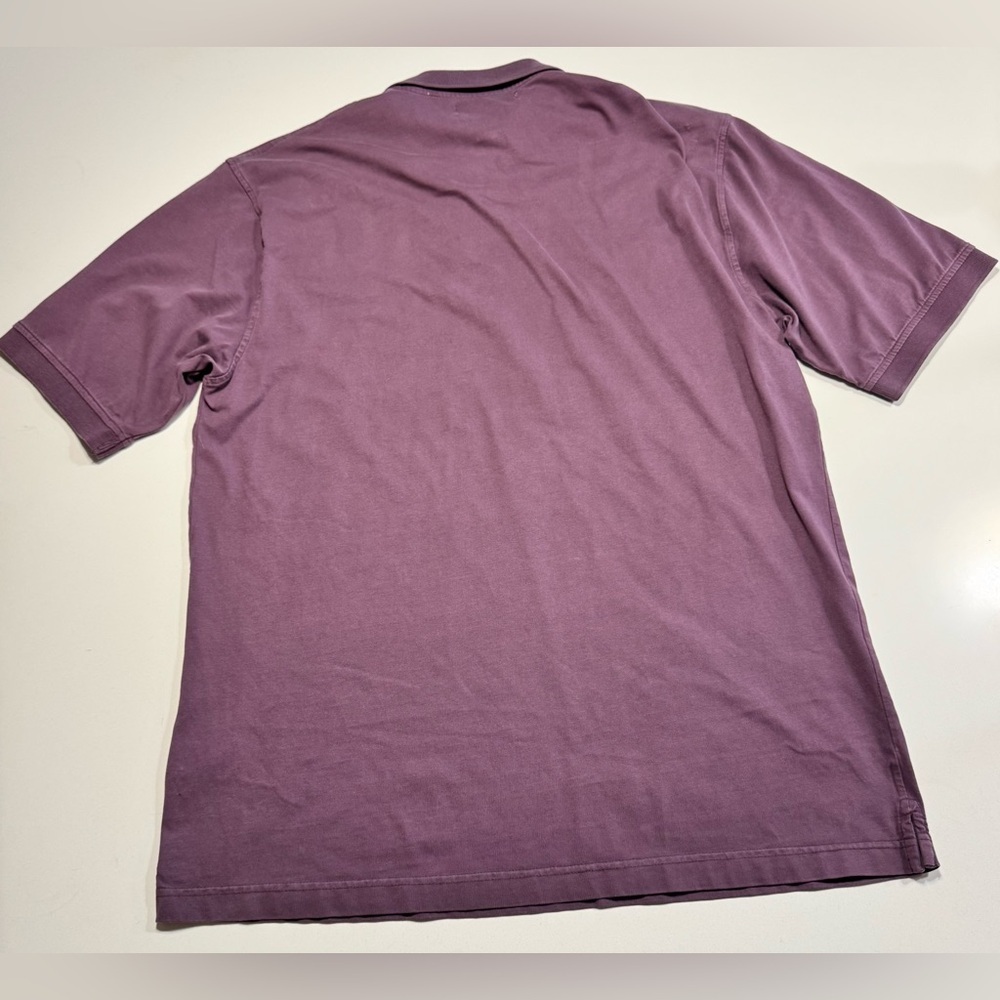 True Grit Men’s Polo Shirt Size Medium Burgundy Texas Logo - Picture 2 of 10